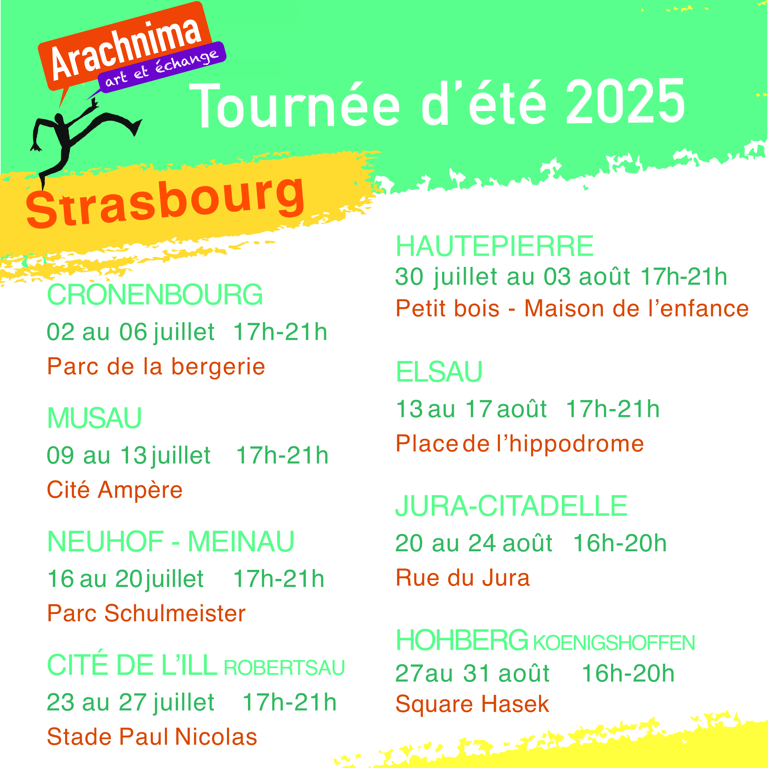 programme tournée2025